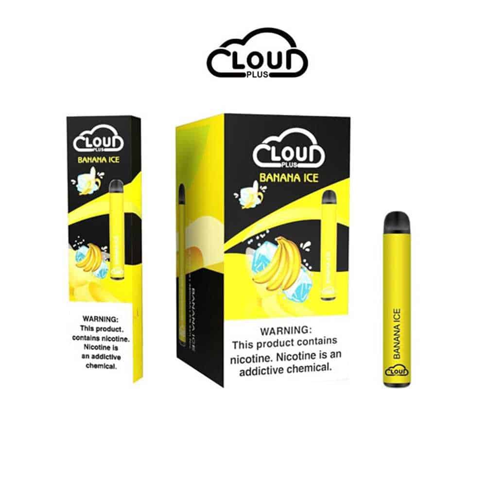 Banana Ice - Cloud Bar Plus 600+ Puffs Disposable | The Vape Store